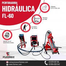 PERFORADORA HIDRAULICA FL - 60 TRANSPORTABLE Y ADAPTABLE 